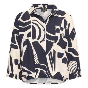 Blus i viskos, Pattern Navy
