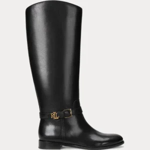 Lauren Ralph Lauren Brooke Burnished Leather Riding Boot