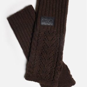 SLEEVES Handledsvärmare i merinoull, Brown