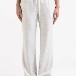 Eyla 01Mid Raka Loungebyxor - Light Grey