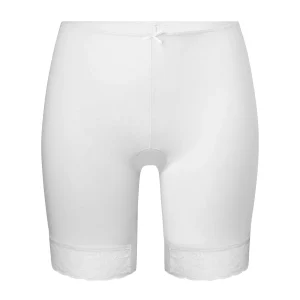 Avet Shortstrosa Spetskant Vit